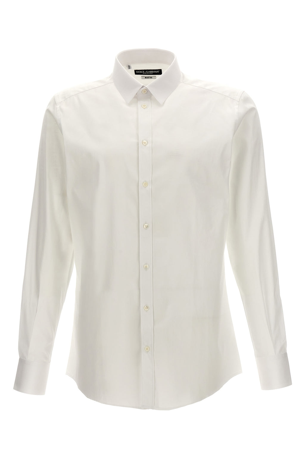 DOLCE & GABBANA Logo embroidery shirt For Men 100% cotton