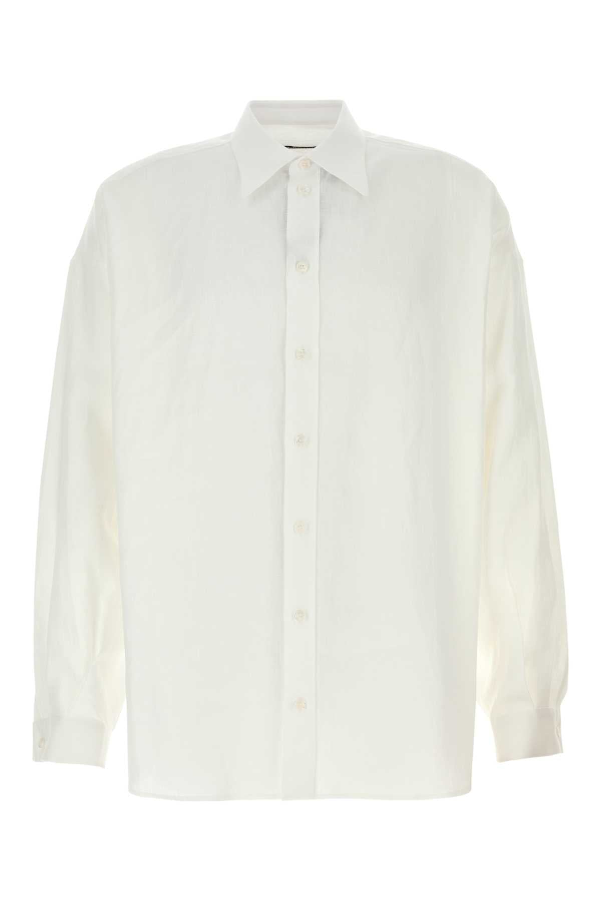 DOLCE & GABBANA CAMICIA For Men Exterior: 100% Linen