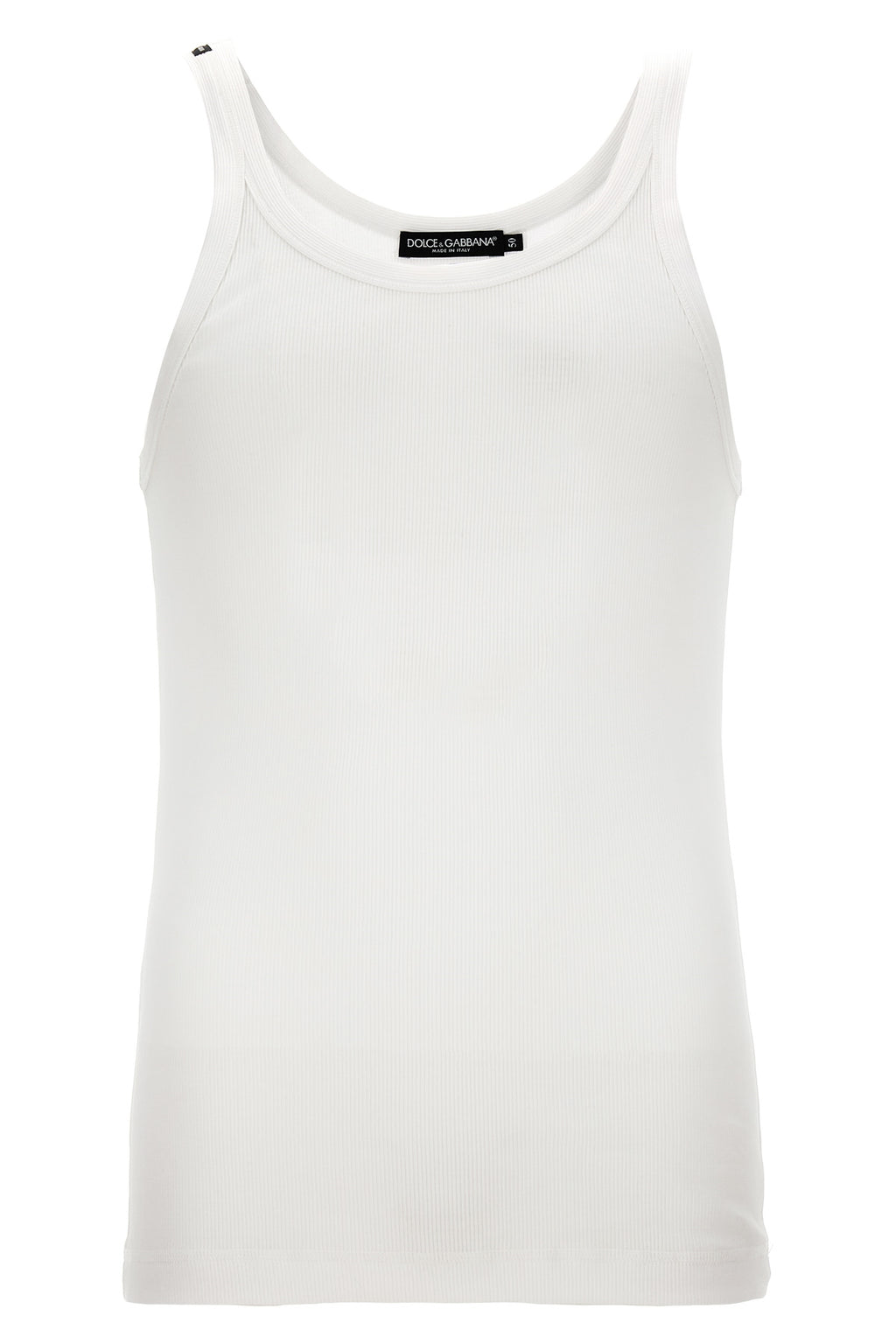 DOLCE & GABBANA Ribbed tank top For Men 100% cotton