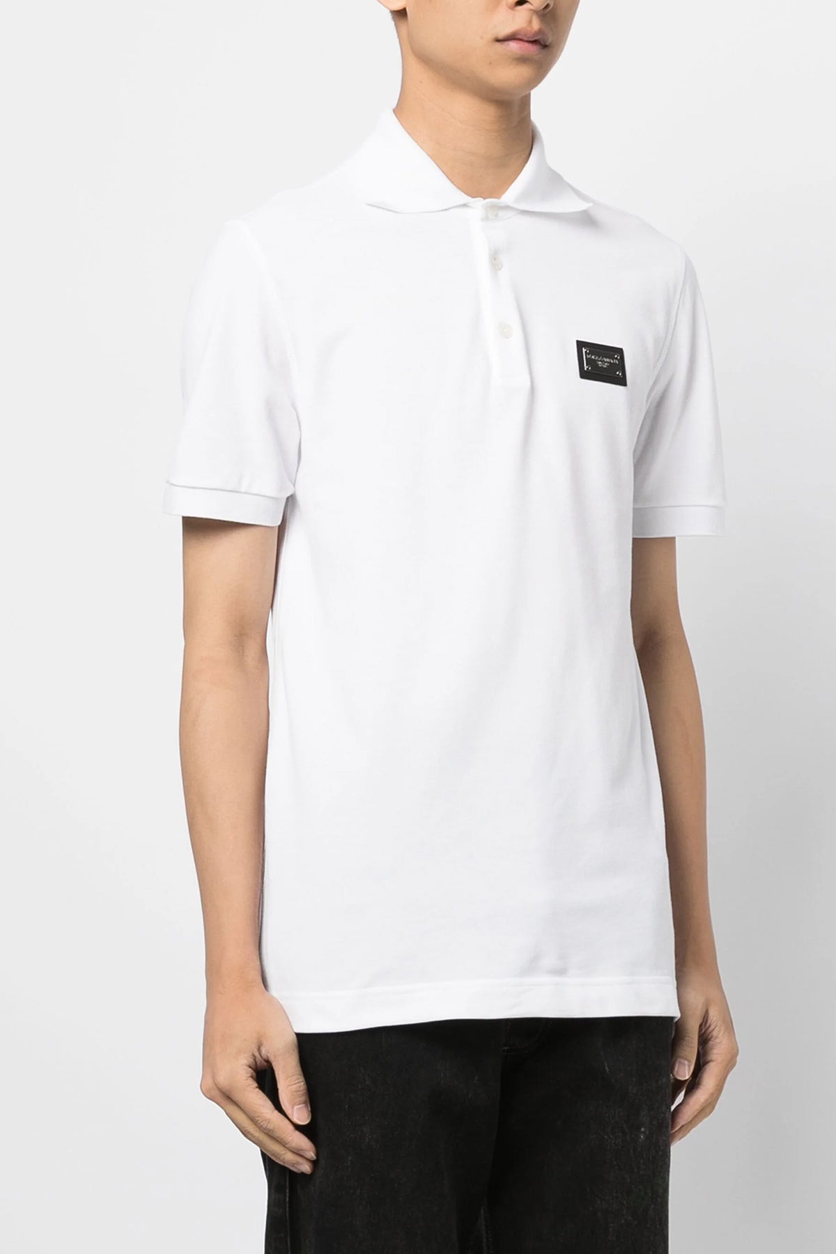 DOLCE & GABBANA Polo 'DG Essential' For Men 100% cotton