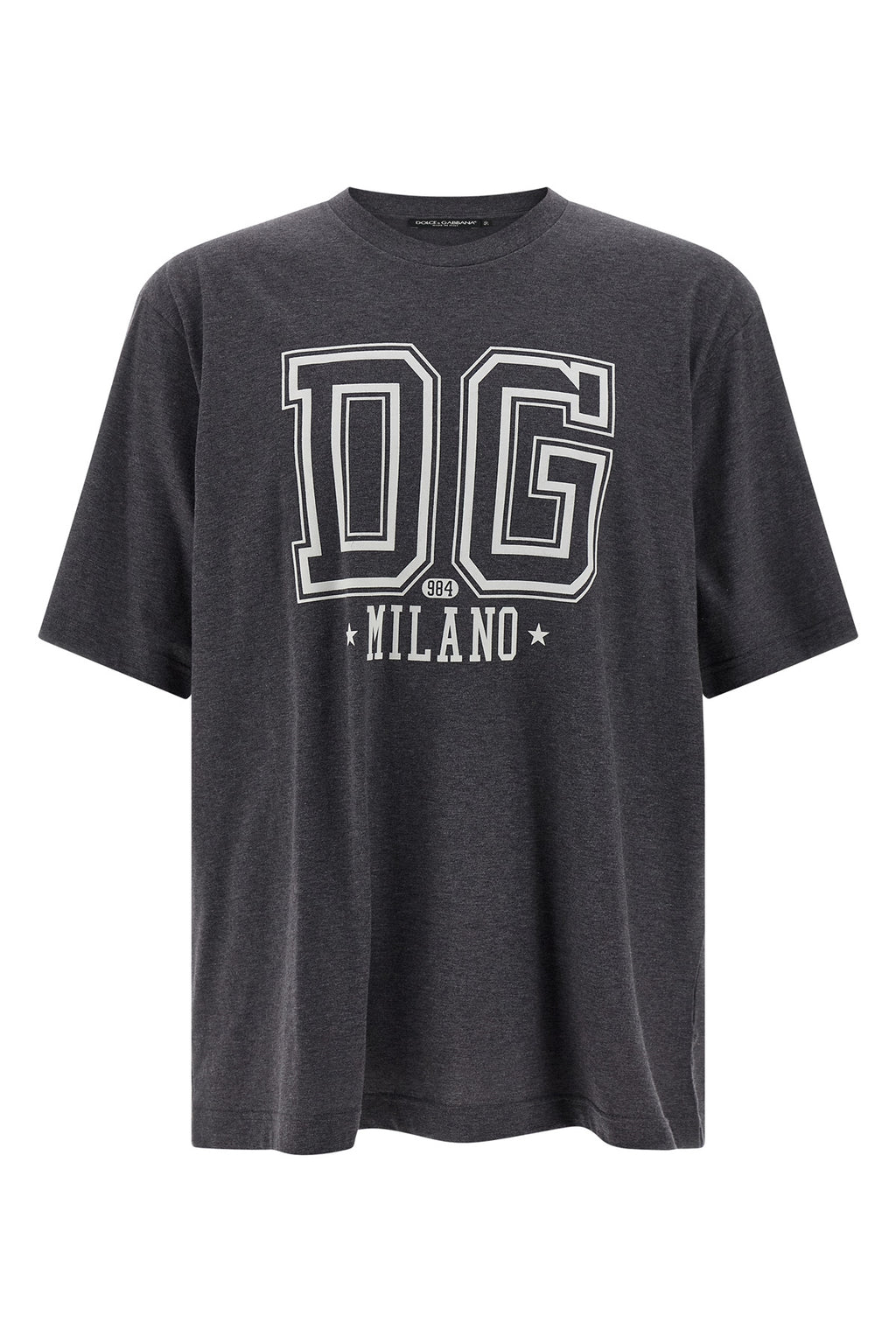 DOLCE & GABBANA Flocked print T-shirt For Men 100% cotton