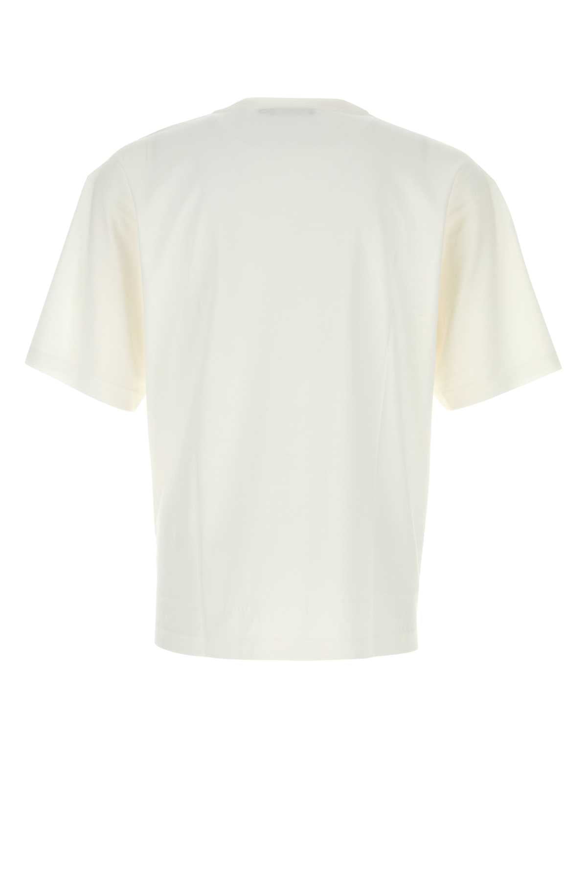 DOLCE & GABBANA T-SHIRT M/CORTA GIRO For Men Exterior: 100% Cotton