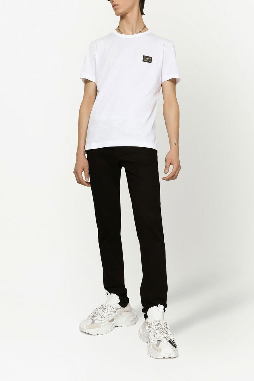 DOLCE & GABBANA Logo T-shirt For Men 100% cotton