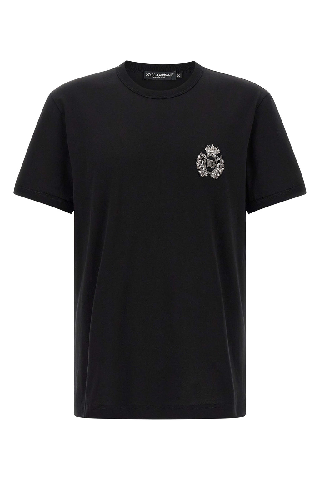 DOLCE & GABBANA Heraldic patch t-shirt For Men 100% cotton
