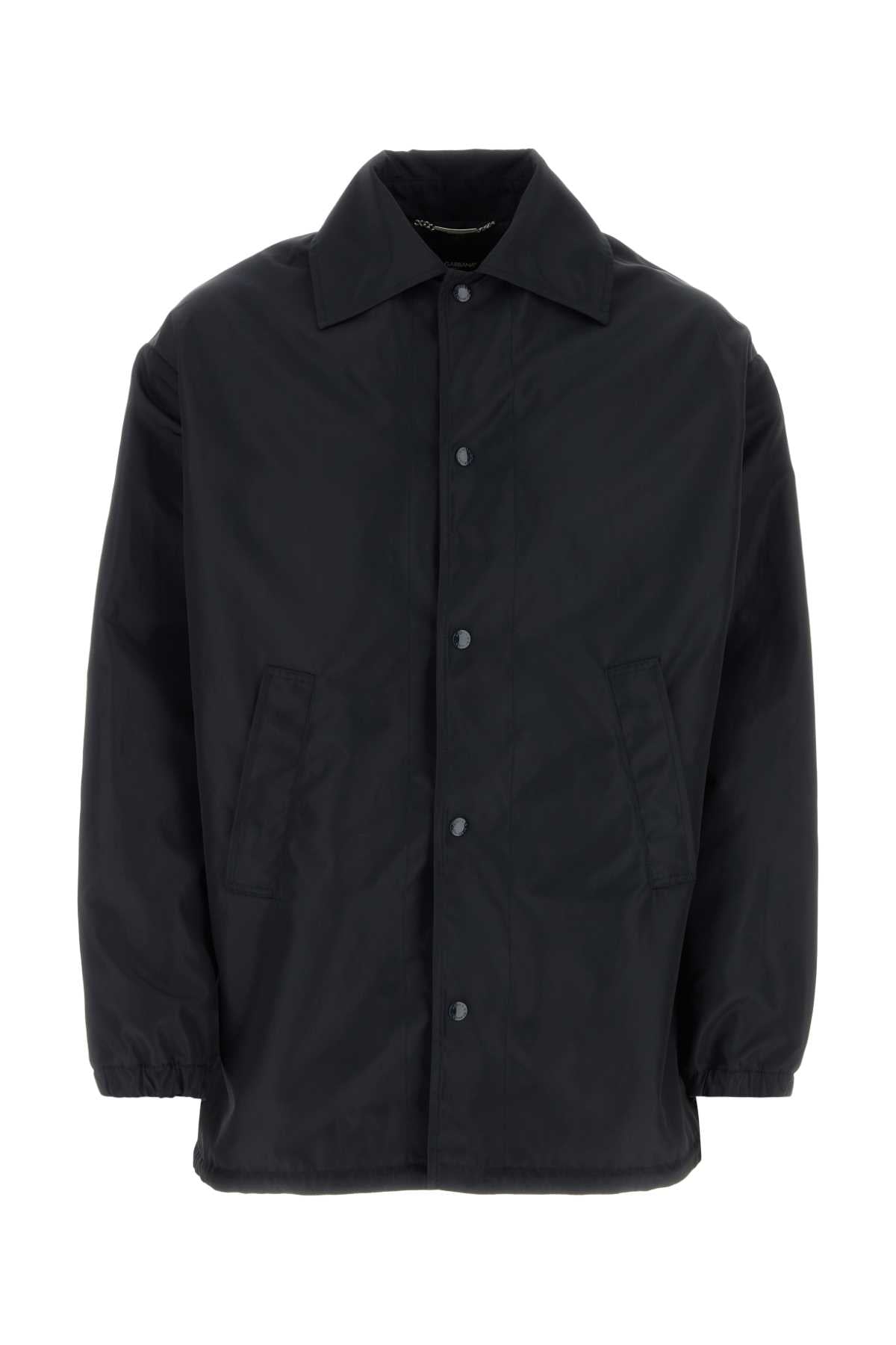 DOLCE & GABBANA GIUBBINO For Men Exterior: 100% Nylon Lining: 100% Cotton