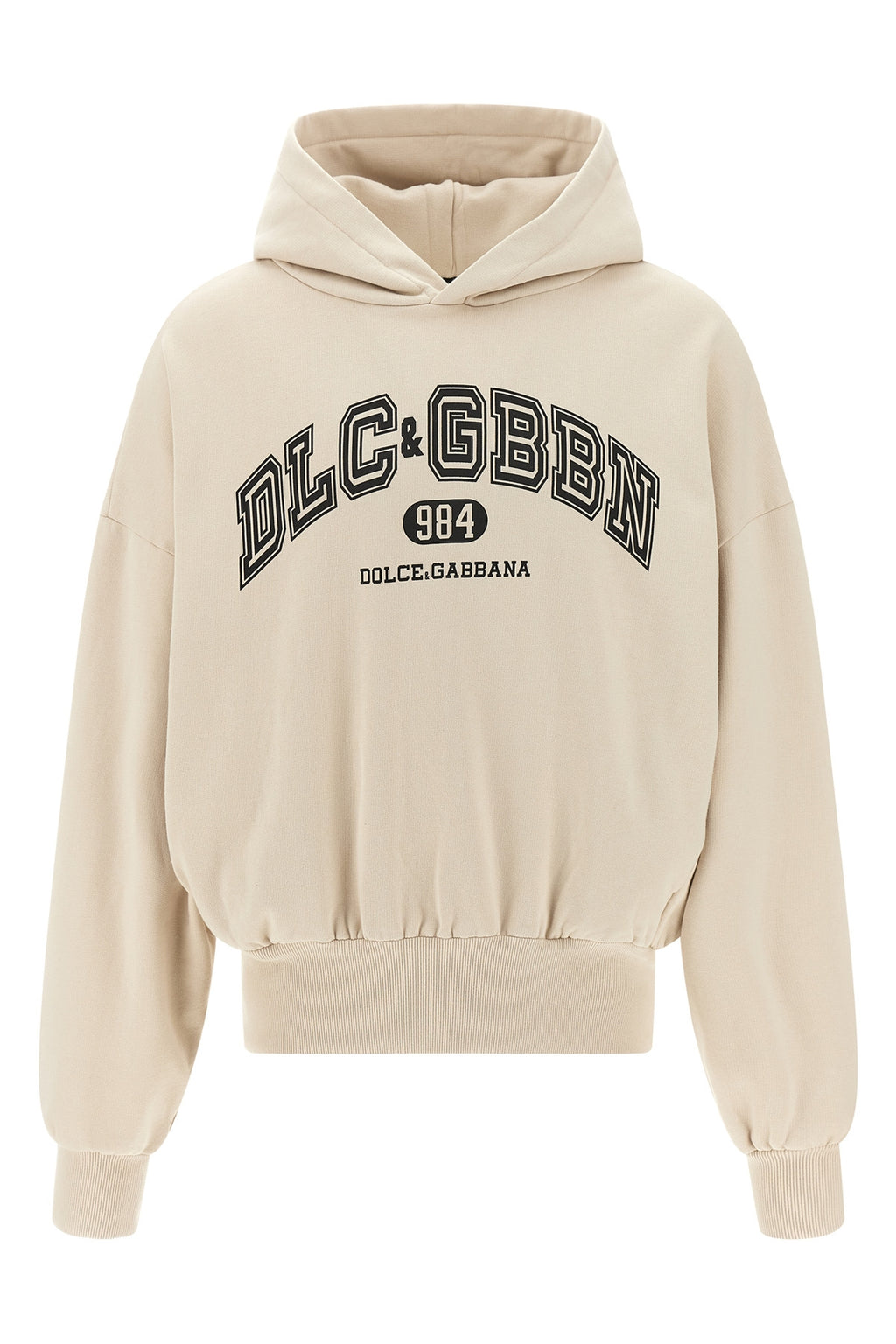 DOLCE & GABBANA Logo print hoodie For Men 100% cotton