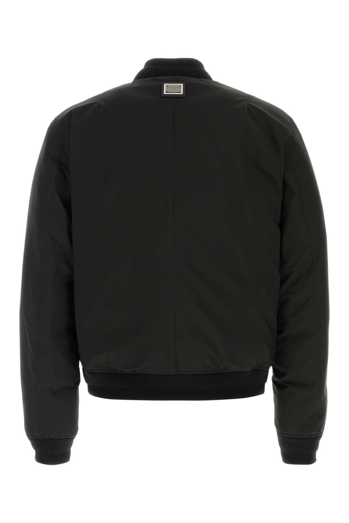 DOLCE & GABBANA JACKET For Men Exterior: 100% Polyester Lining: 89% Polyester 11% Wool Padding: 80% Down 20% Feather