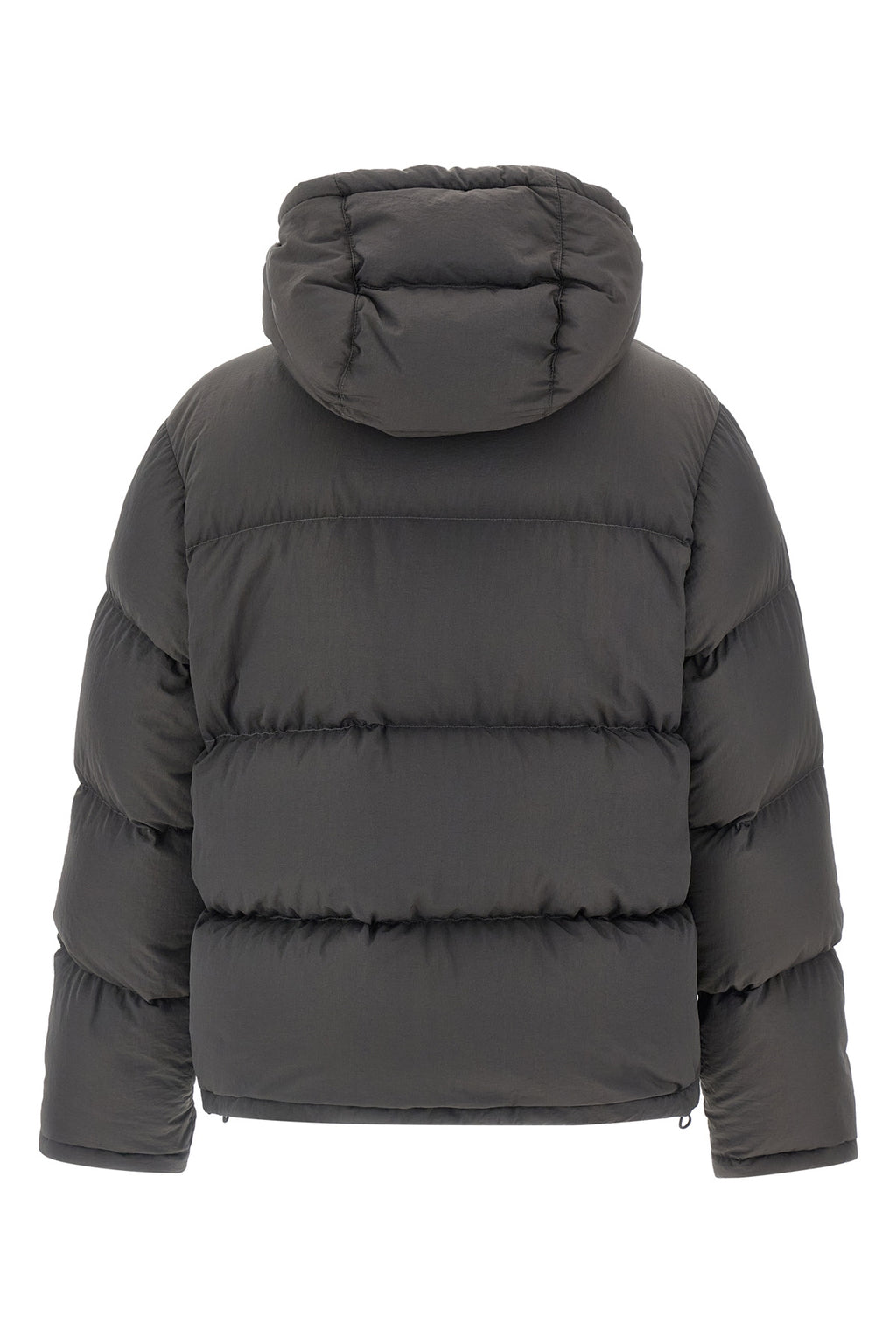 DOLCE & GABBANA Logo patch down jacket For Men 97% POLYAMIDE 3% ELASTANE