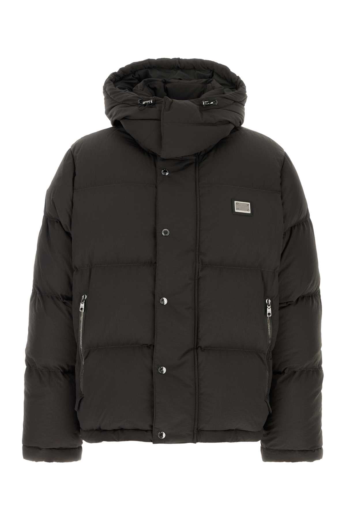 DOLCE & GABBANA JACKET For Men Exterior: 97% Nylon 3% Polyurethane Lining: 100% Polyester Padding: 90% Down 10% Feather