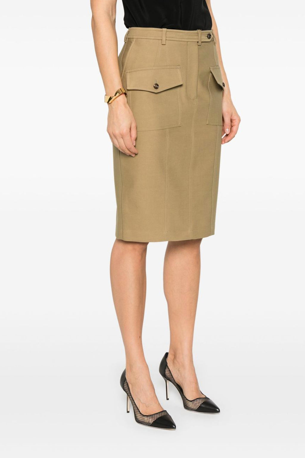TOM FORD Pencil skirt For Women 97% cotton, 3% elastane