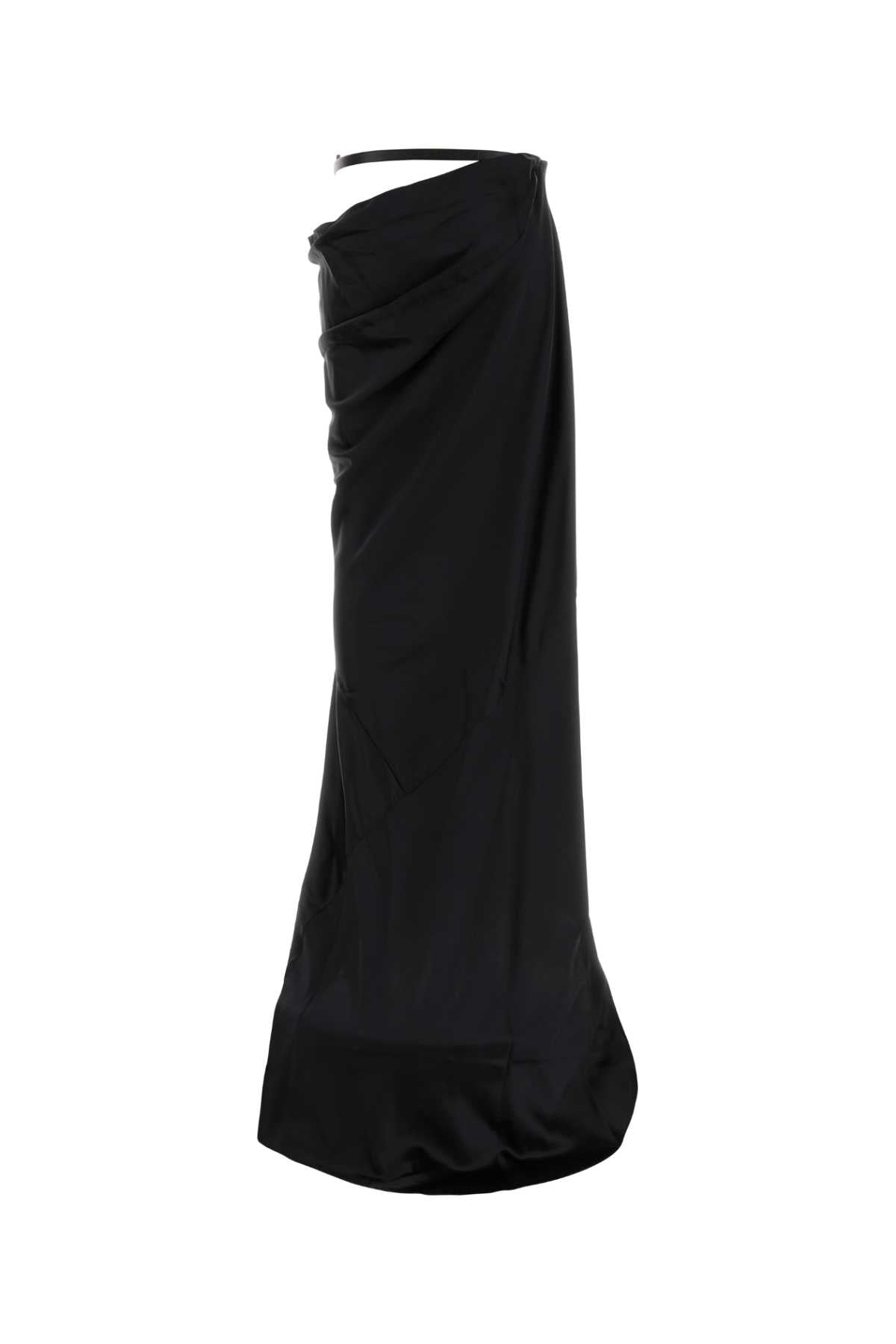 TOM FORD SILK SATIN LONG BIAS SKIR For Women Exterior: 100% Silk