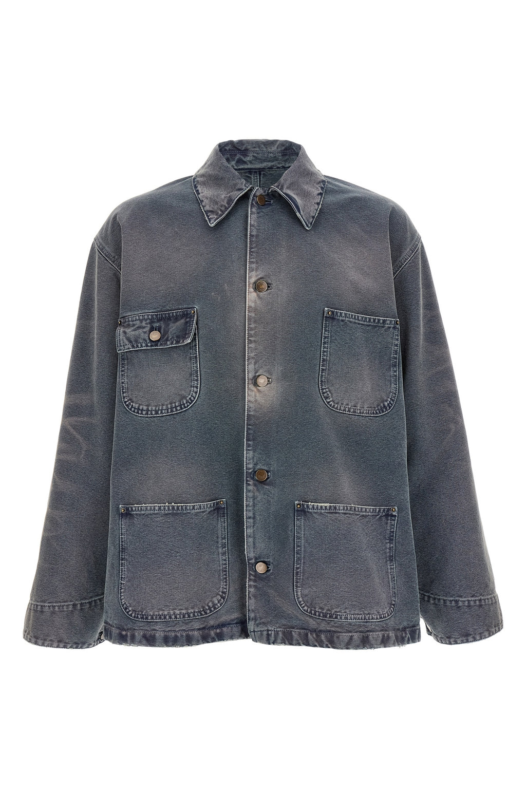PRADA Blouson canvas distressed For Men 100% cotton