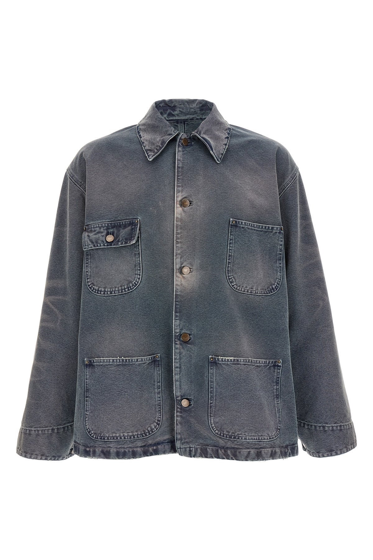 PRADA Blouson canvas distressed For Men 100% cotton