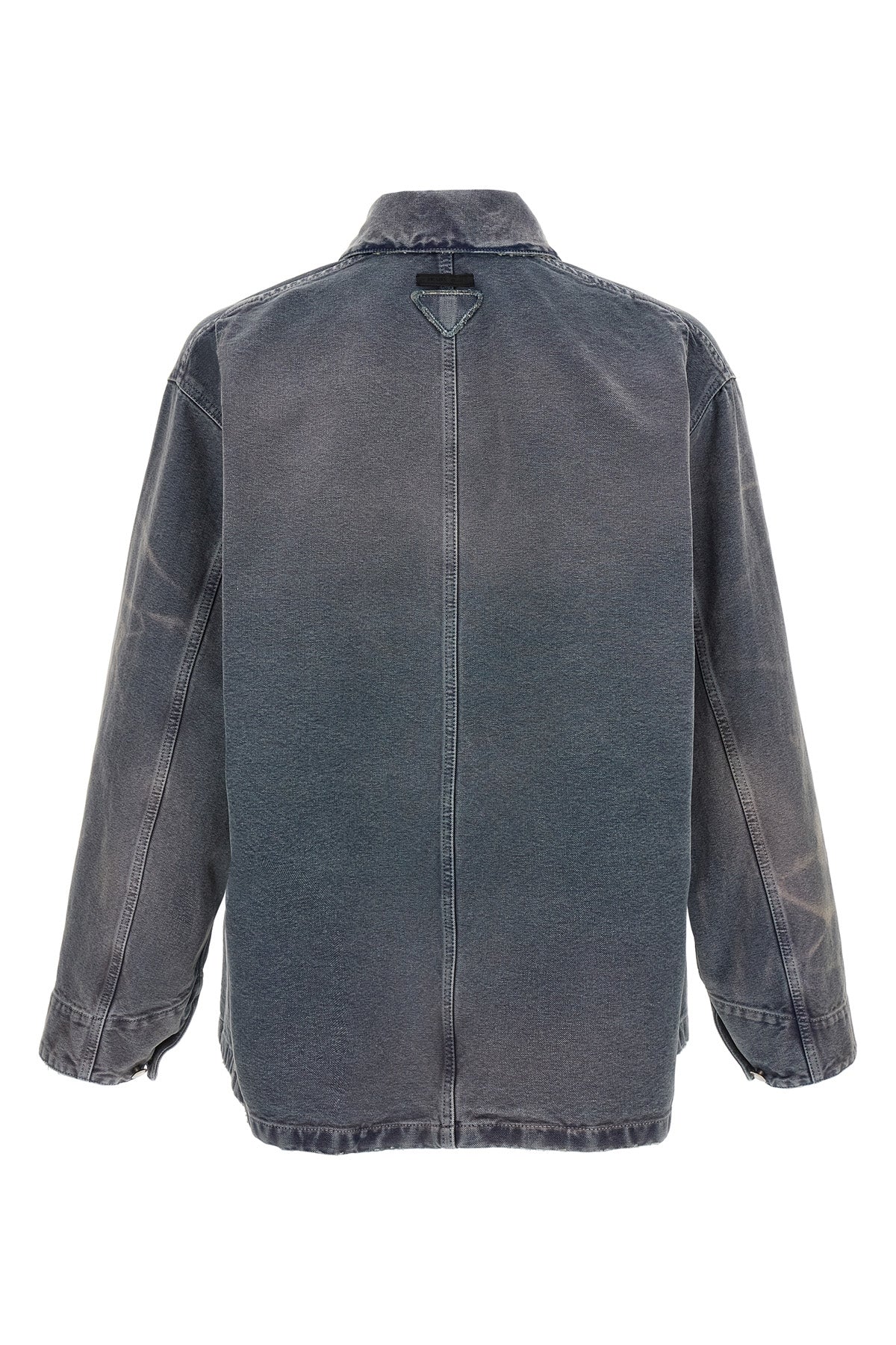 PRADA Blouson canvas distressed For Men 100% cotton