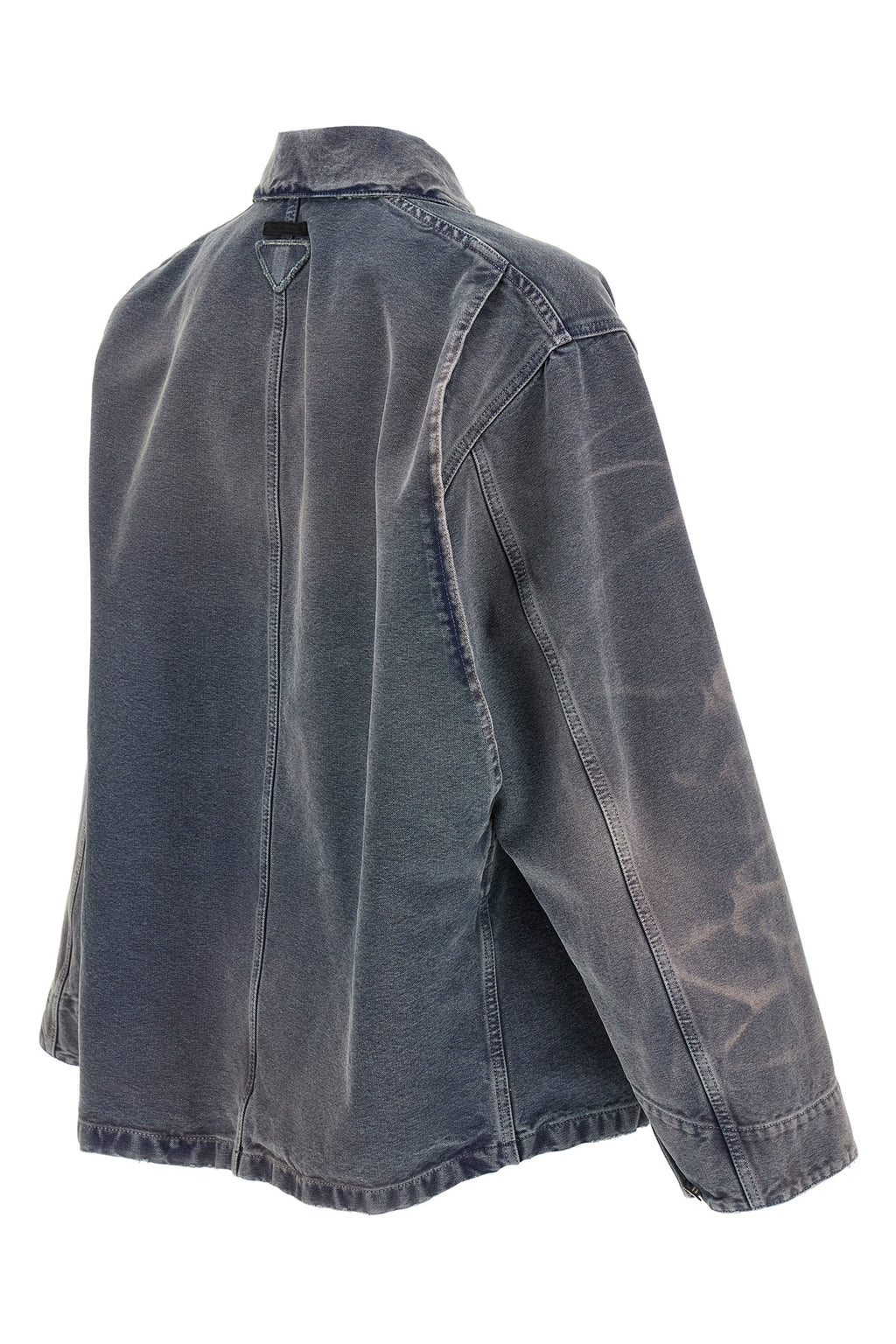 PRADA Blouson canvas distressed For Men 100% cotton