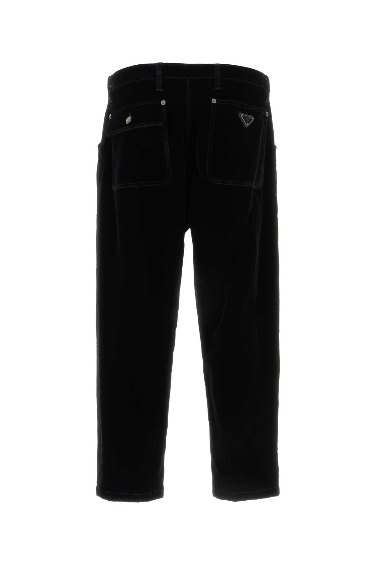 PRADA PANTALONI For Men Exterior: 83% Cotton 14% Viscose 3% Elastane