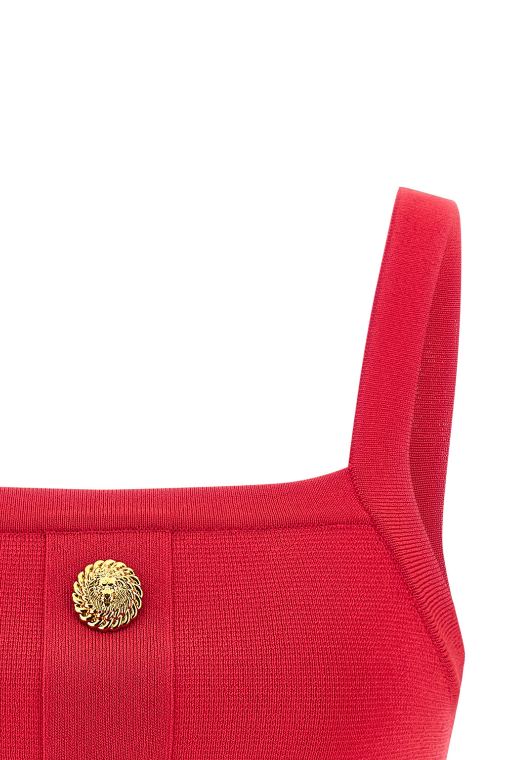 BALMAIN Top 3 buttons For Women 85% viscose, 15% polyester