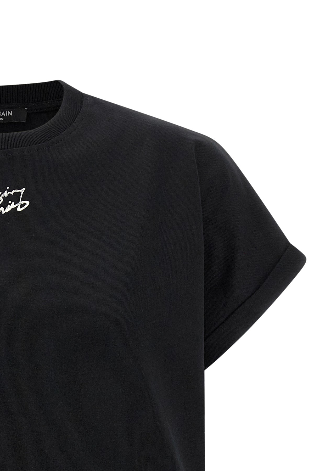 balmain Cropped T-shirt