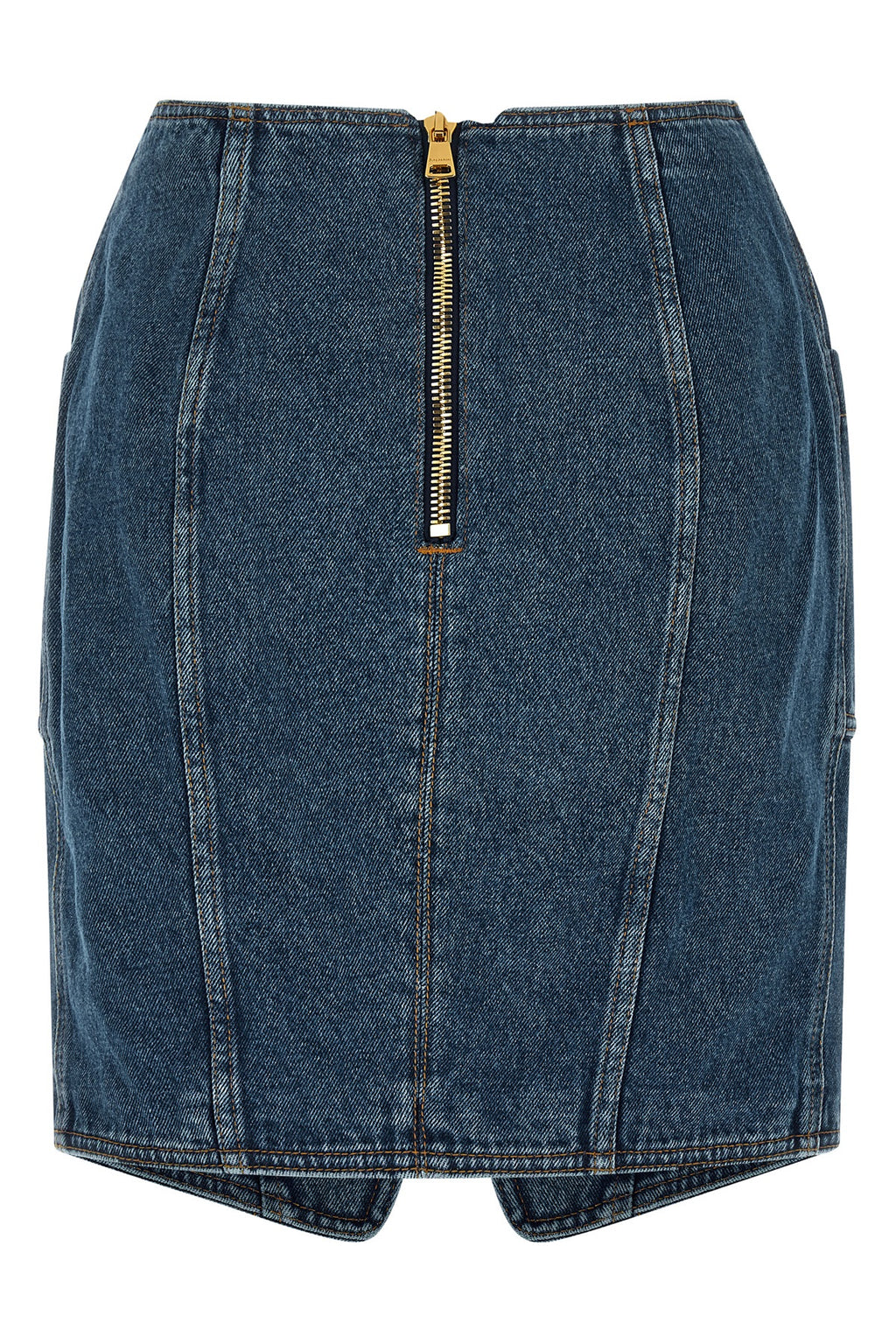 BALMAIN 'Belted' skirt For Women 100% cotton