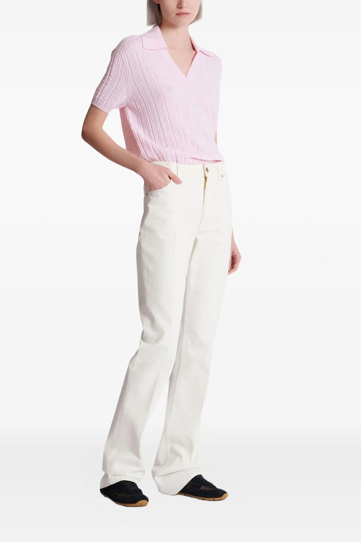 balmain Embroidery jeans