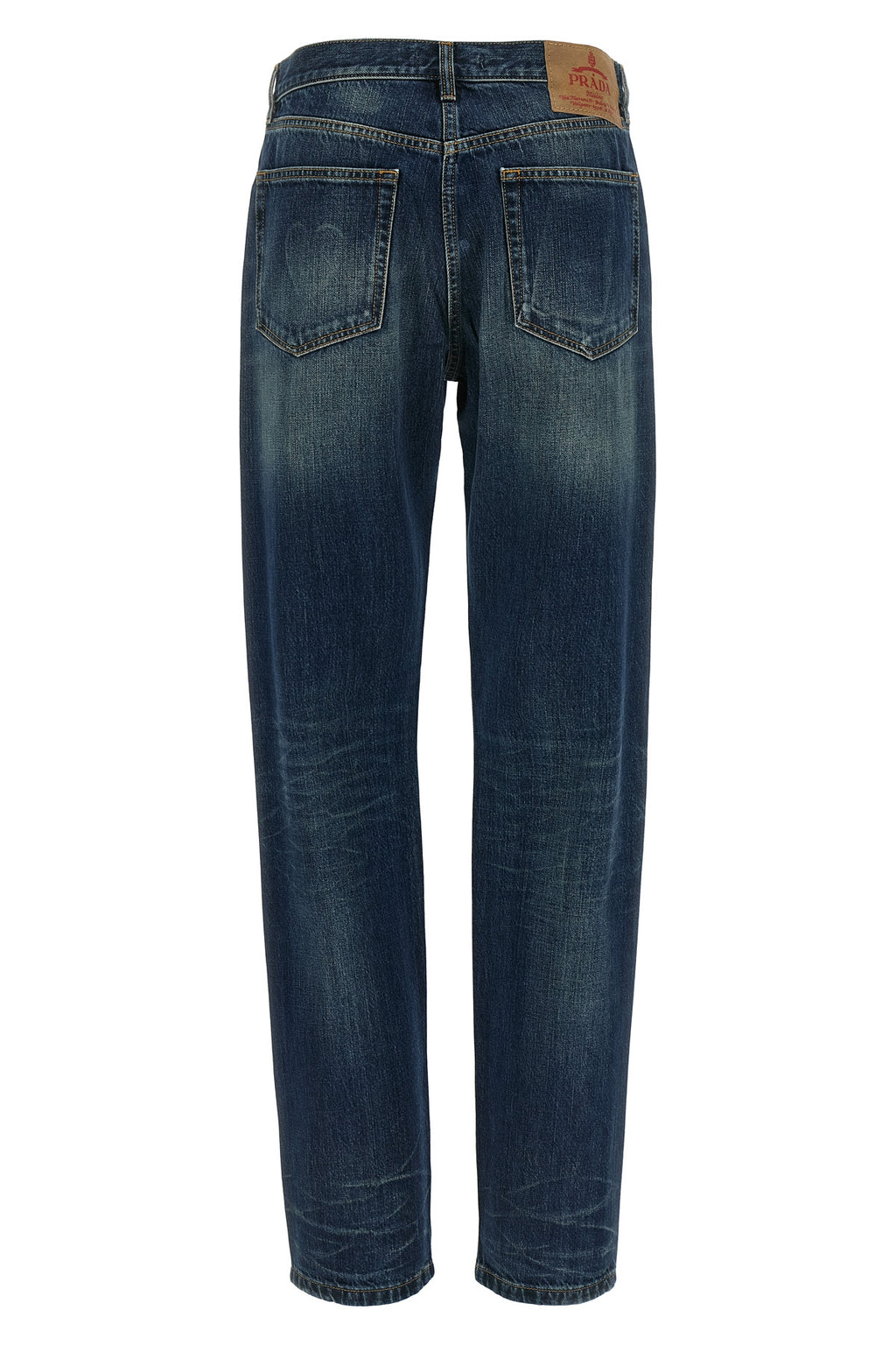 PRADA Trompe l'oeil heart jeans For Women 100% cotton