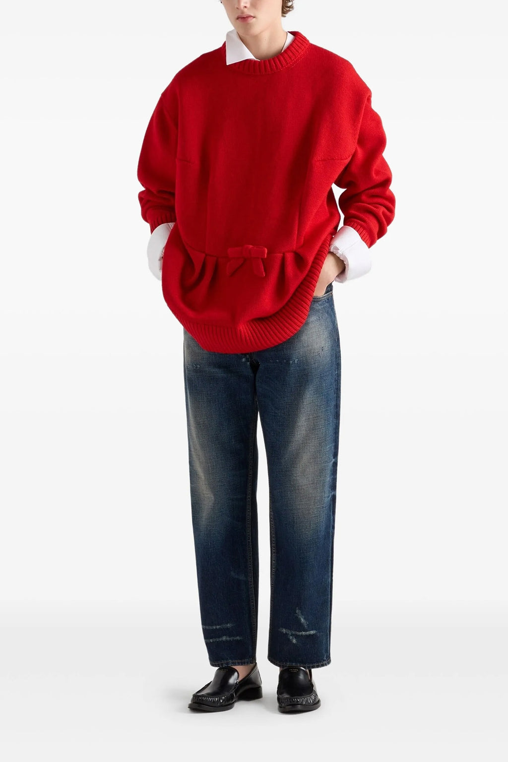 PRADA Distressed jeans For Women 100% cotton
