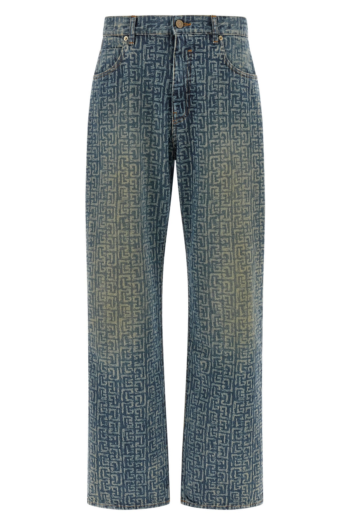 balmain Jeans Monogram
