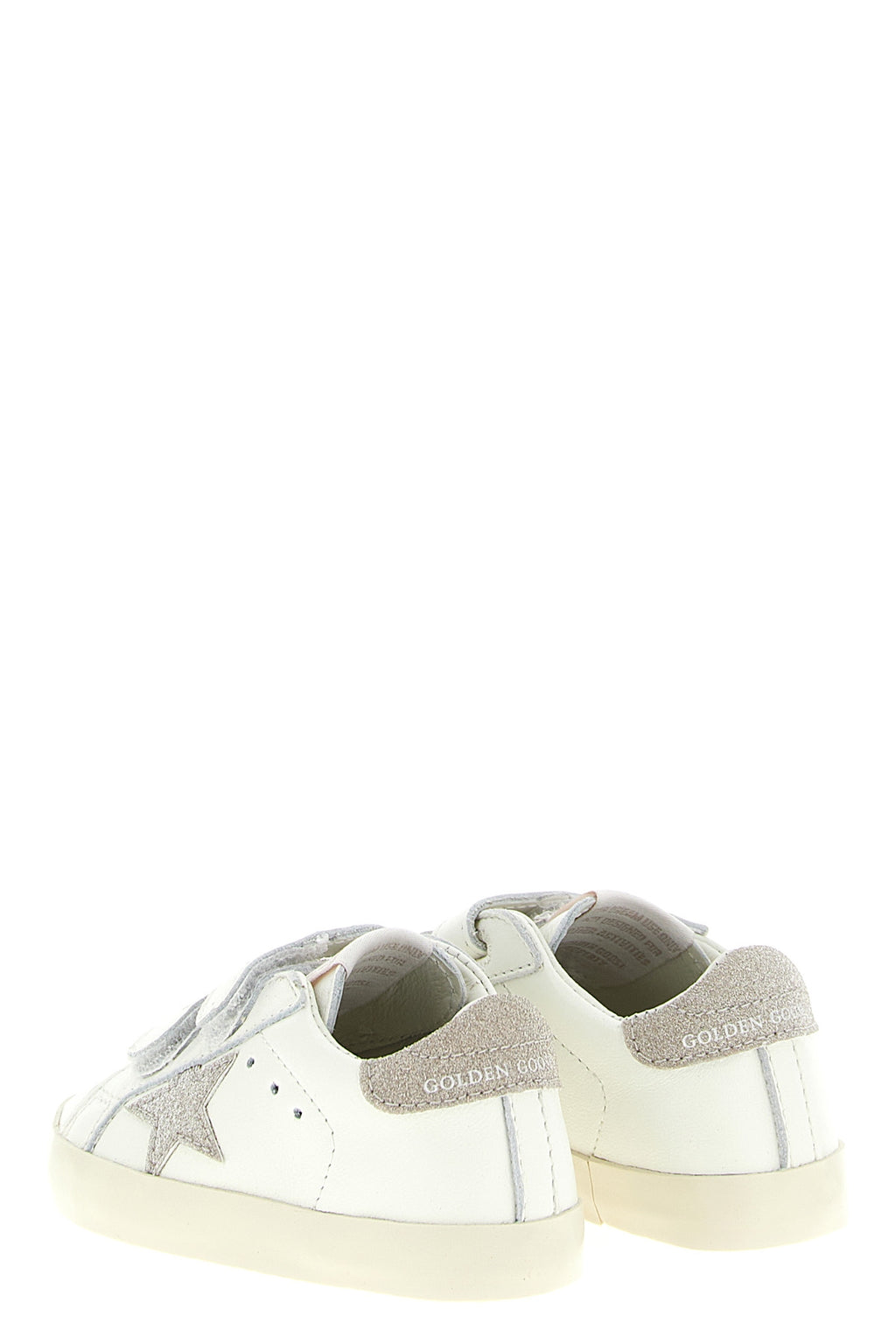 GOLDEN GOOSE 'Baby School' sneakers For Baby girl 93% lh 4% pu 2% polyester 1% polyamide