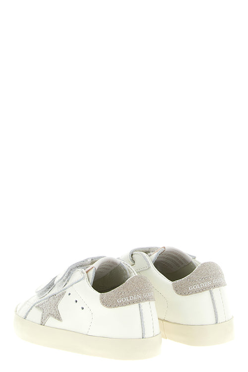 GOLDEN GOOSE 'Baby School' sneakers For Baby girl 93% lh 4% pu 2% polyester 1% polyamide