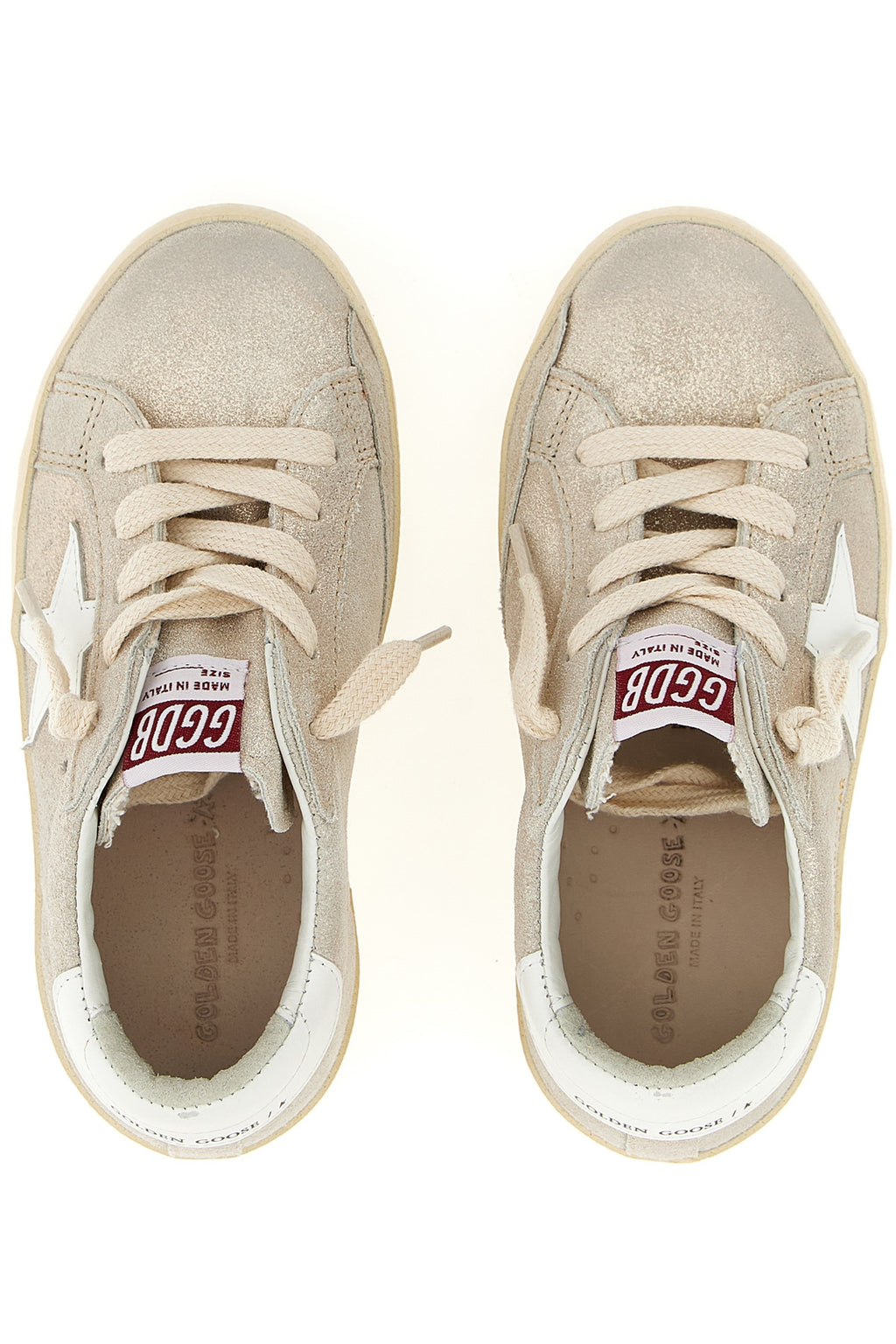 GOLDEN GOOSE 'Superstar' sneakers For Baby girl 100% cow leather (bos taurus)