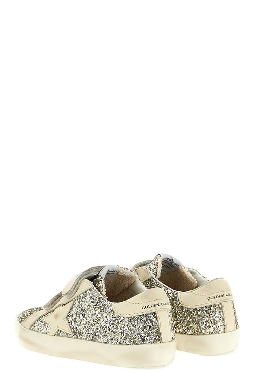 GOLDEN GOOSE 'Old School' sneakers For Baby girl 44% pet 32% lh 23% co 1% pu
