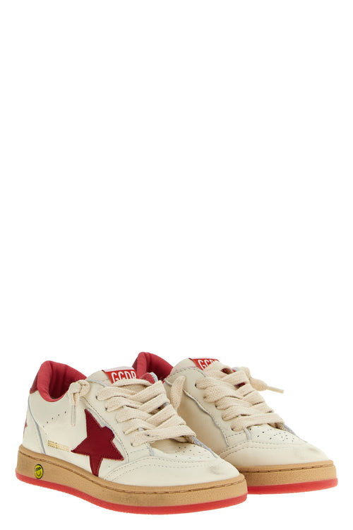 GOLDEN GOOSE 'Ball Star' sneakers For Unisex baby 80% leather, 20% cotton