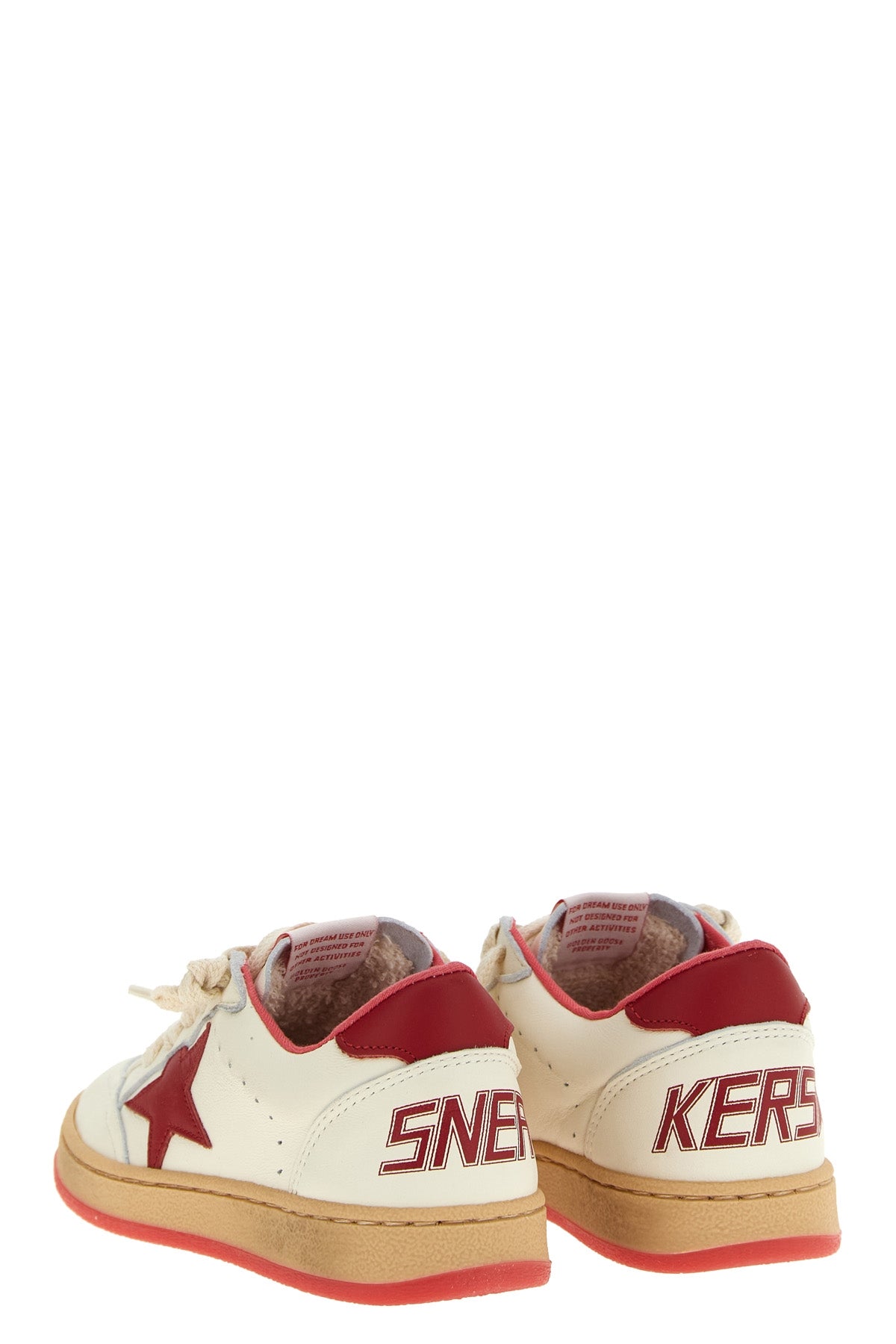 GOLDEN GOOSE 'Ball Star' sneakers For Unisex baby 80% leather, 20% cotton