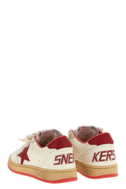GOLDEN GOOSE 'Ball Star' sneakers For Unisex baby 80% leather, 20% cotton