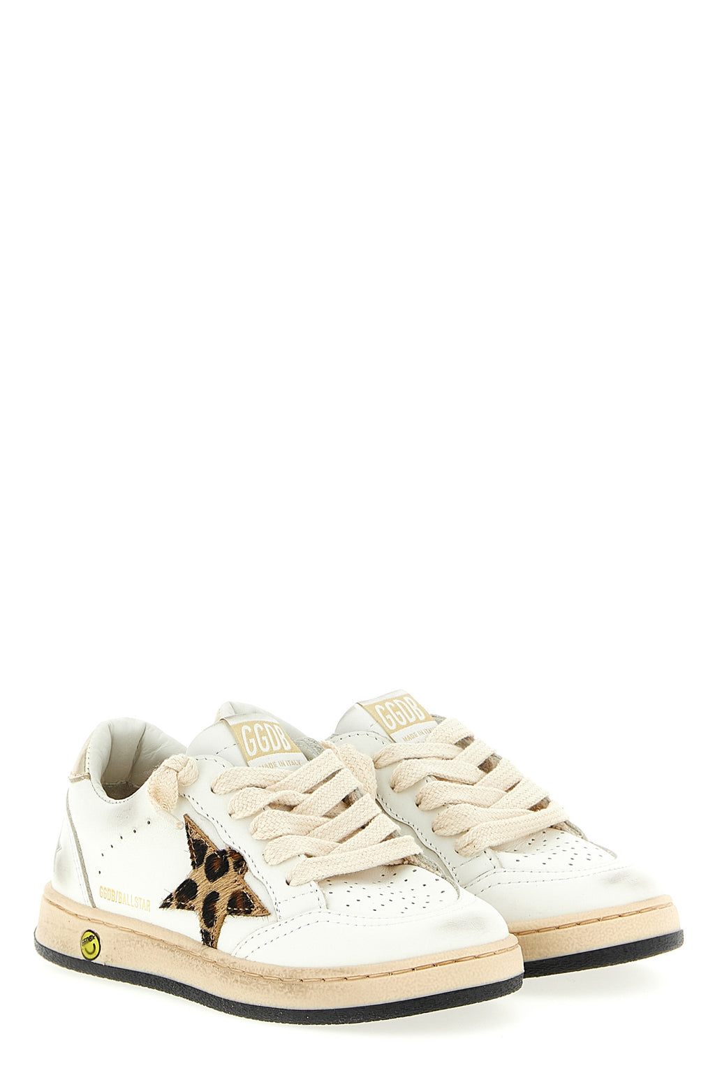 GOLDEN GOOSE 'Ball Star' sneakers For Baby girl 100% cow leather (bos taurus)