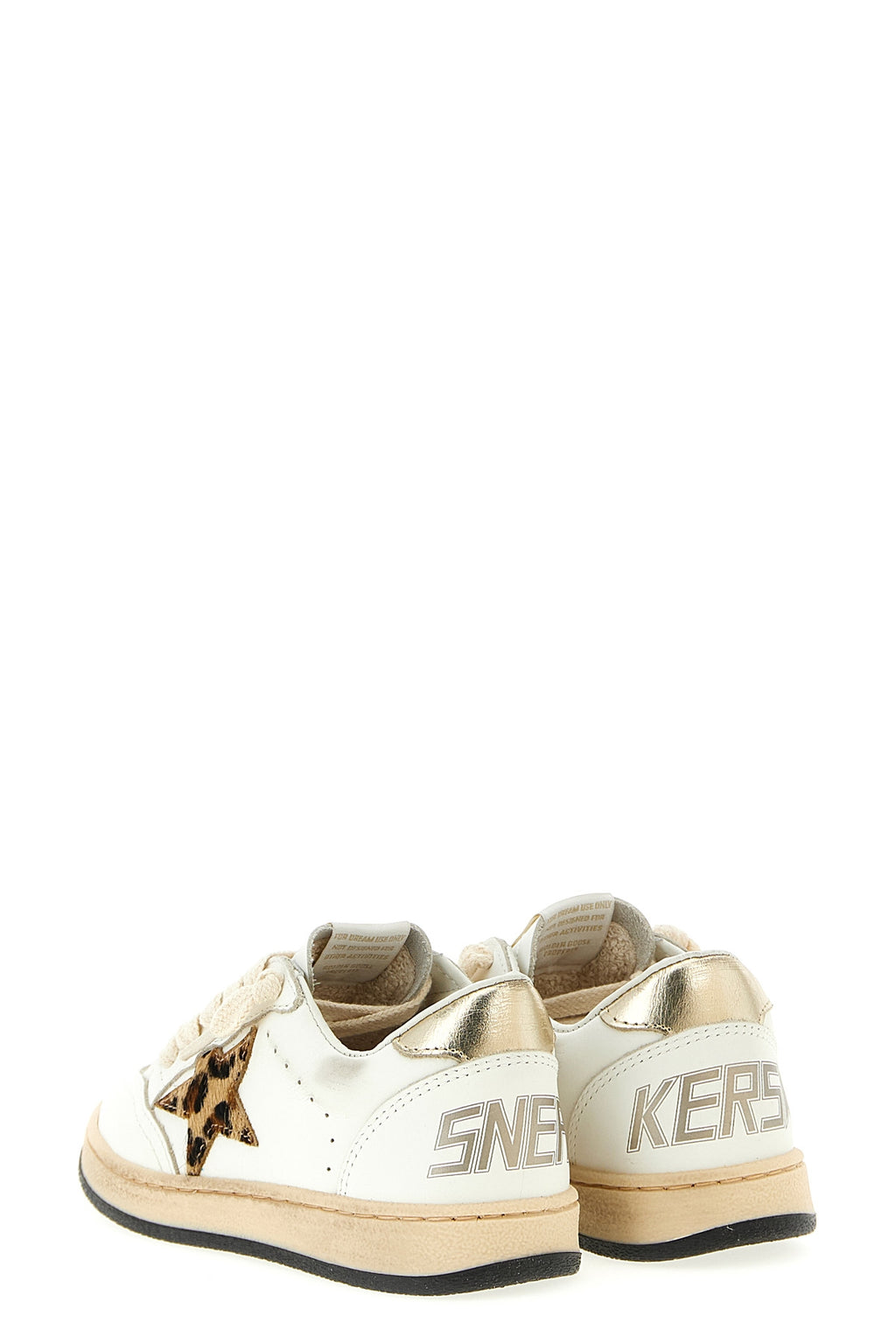 GOLDEN GOOSE 'Ball Star' sneakers For Baby girl 100% cow leather (bos taurus)