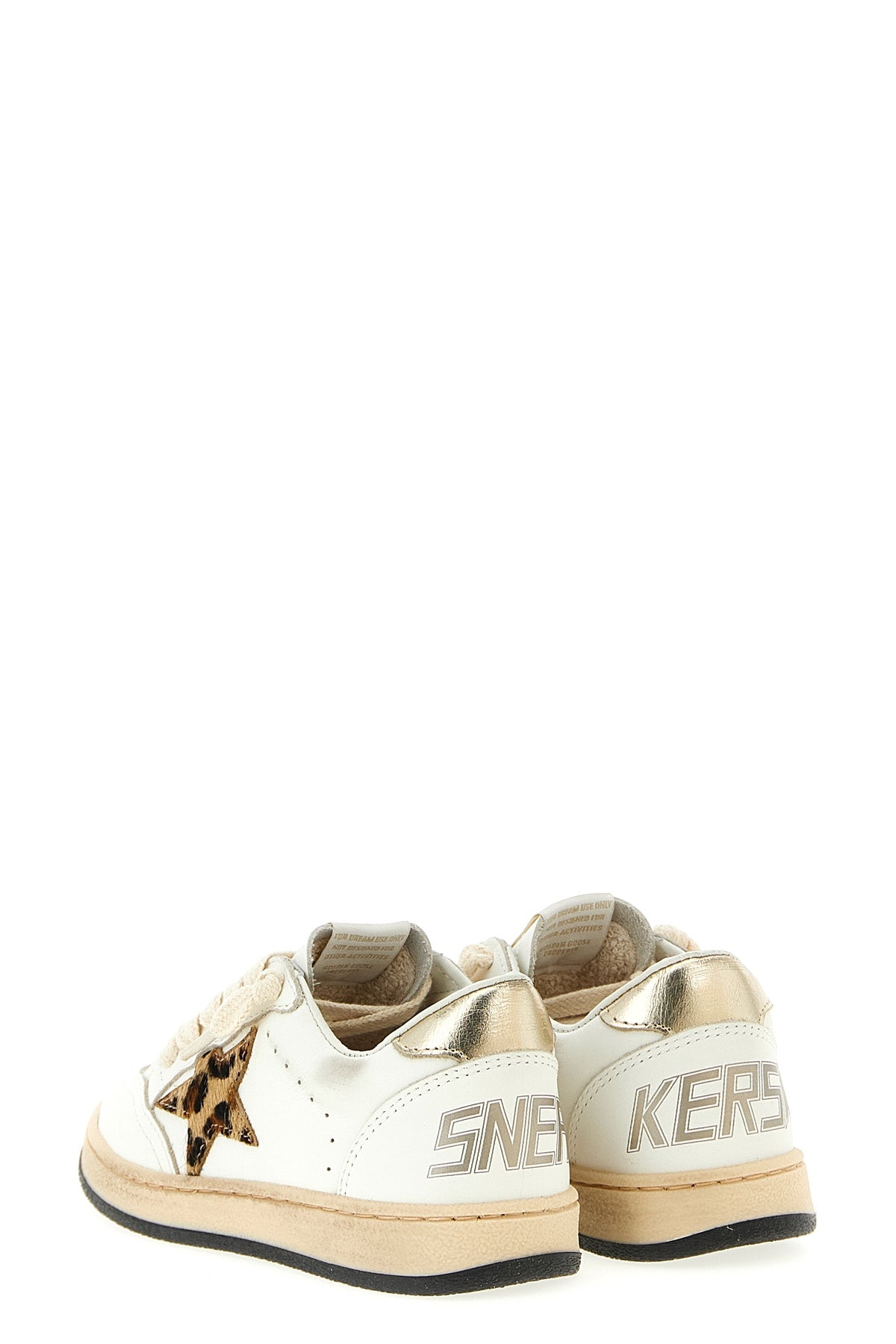 GOLDEN GOOSE 'Ball Star' sneakers For Baby girl 100% cow leather (bos taurus)