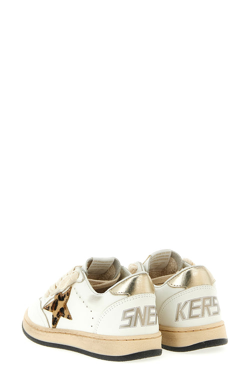 GOLDEN GOOSE 'Ball Star' sneakers For Baby girl 100% cow leather (bos taurus)