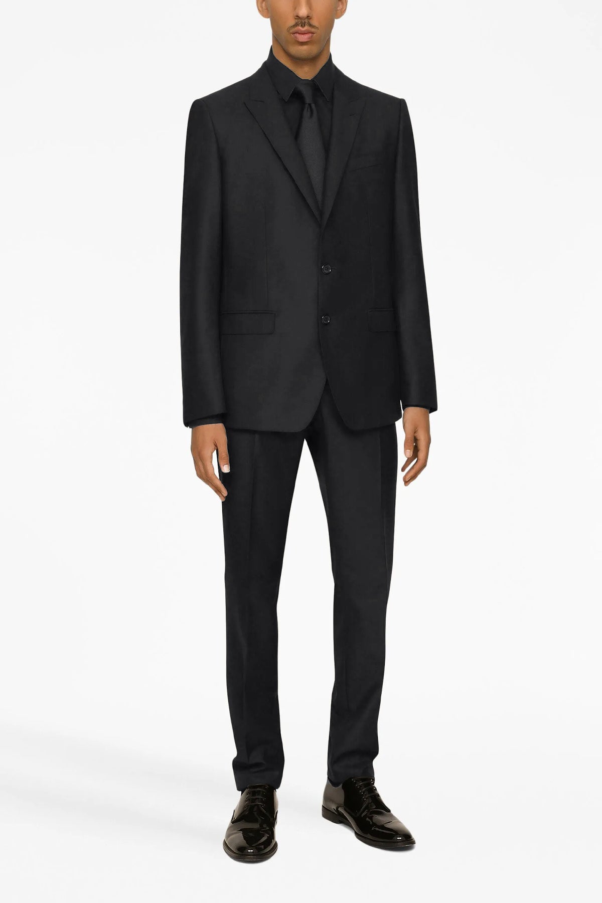 DOLCE & GABBANA 'Martini' dress For Men 82% virgin wool, 18% silk