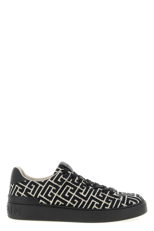 BALMAIN 'B-Court' sneakers For Men 84% cotton, 16% polyester