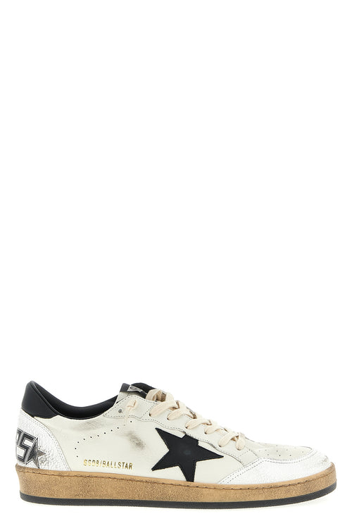 GOLDEN GOOSE 'Ball Star' sneakers For Men 74% goat leather 26% cow leather