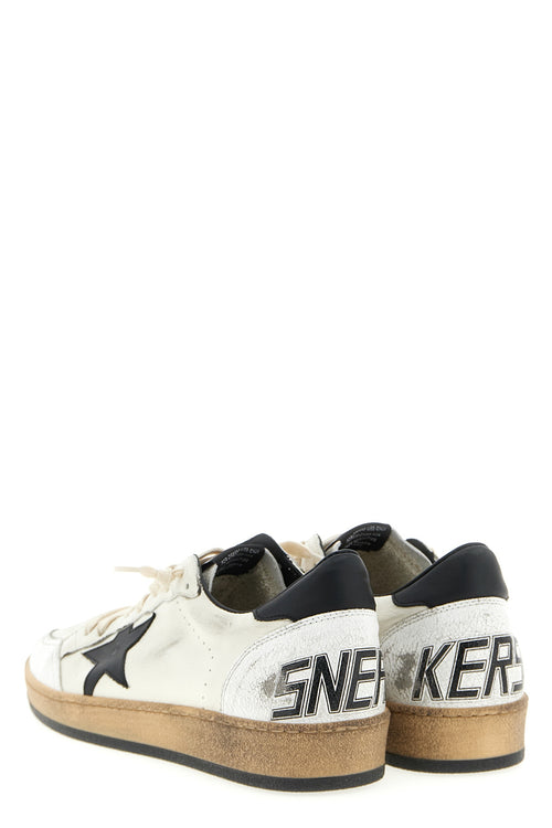 GOLDEN GOOSE 'Ball Star' sneakers For Men 74% goat leather 26% cow leather
