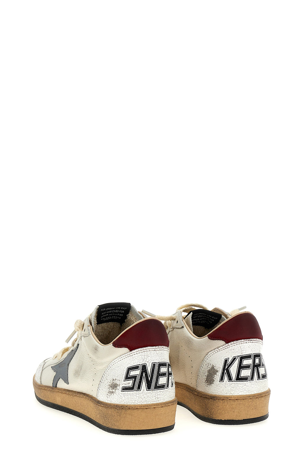 GOLDEN GOOSE 'Ball Star' sneakers For Men 74% goat leather 26% cow leather