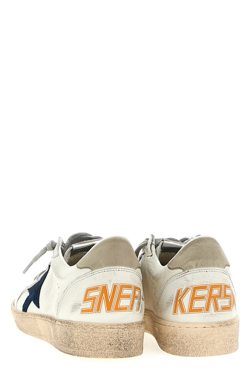 GOLDEN GOOSE 'Ball Star' sneakers For Men 93% goat leather 7% cow leather