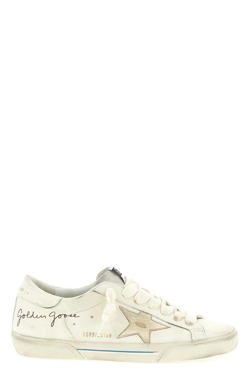 GOLDEN GOOSE 'Super star' sneakers For Men 97% cow leather 3% goat letaher