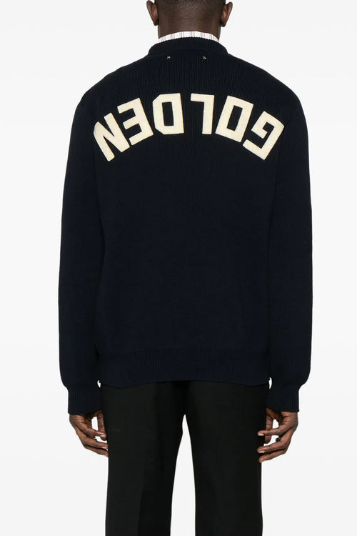 GOLDEN GOOSE 'Davis' sweater For Men 96% cotton 3% polyamide 1% elastane