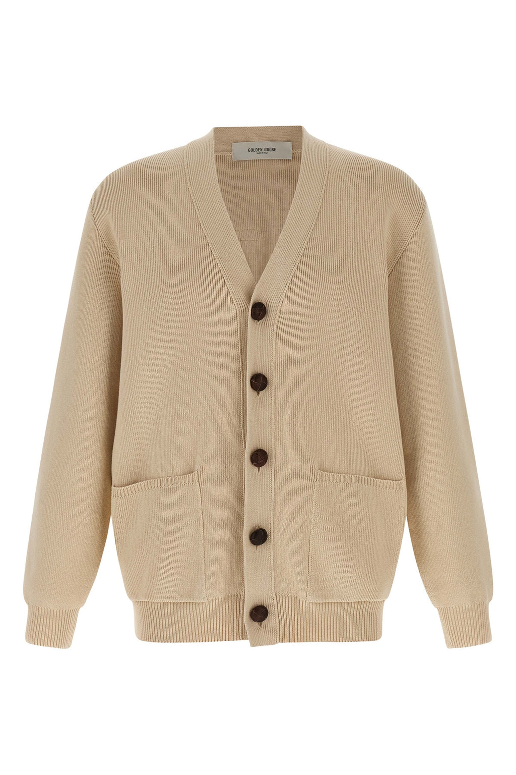 GOLDEN GOOSE 'Darryl' cardigan For Men 96% cotton 3% polyamide 1% sp