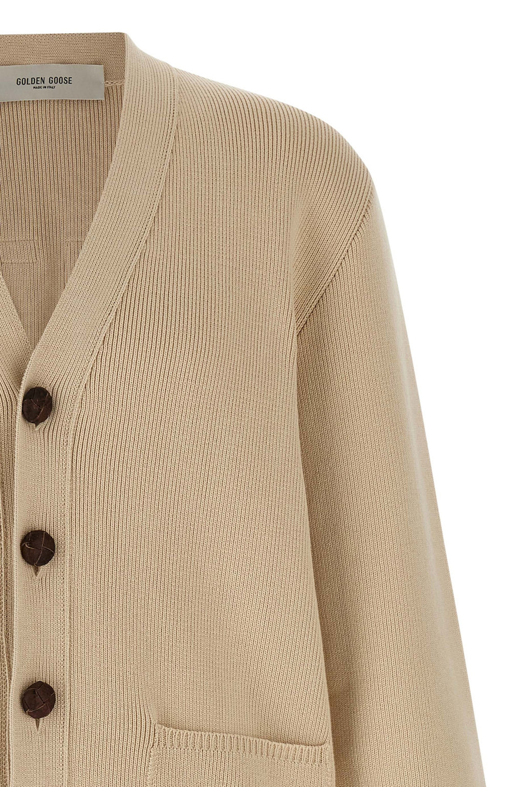 GOLDEN GOOSE 'Darryl' cardigan For Men 96% cotton 3% polyamide 1% sp