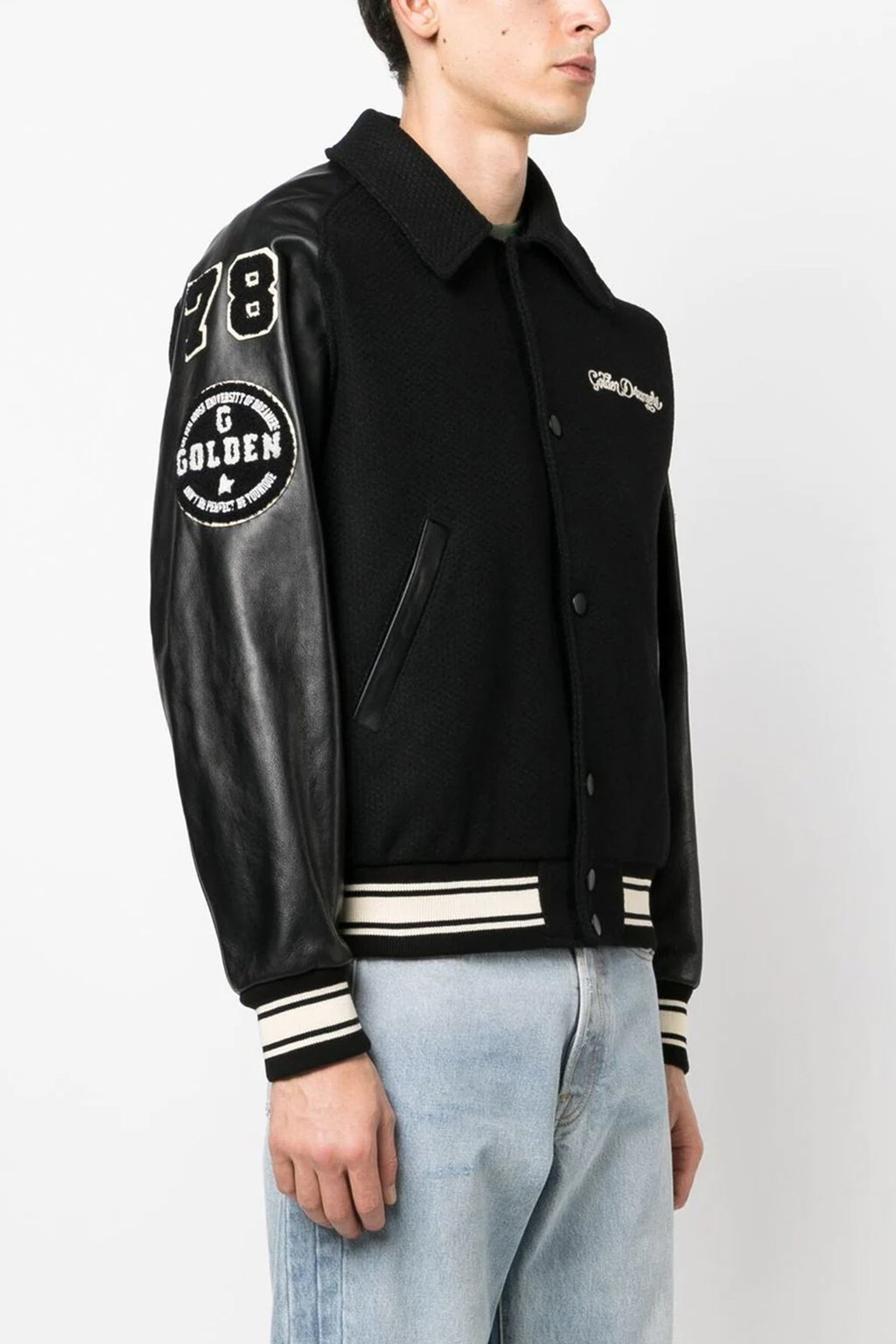GOLDEN GOOSE 'Foxy' bomber jacket For Men 100% virgin wool