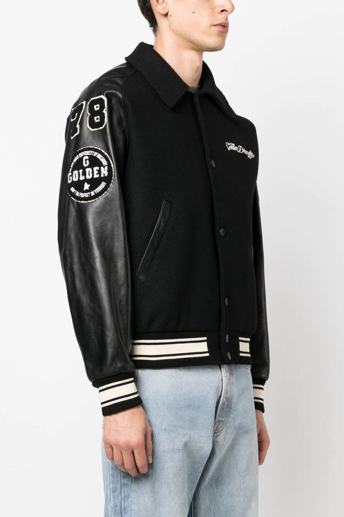 GOLDEN GOOSE 'Foxy' bomber jacket For Men 100% virgin wool